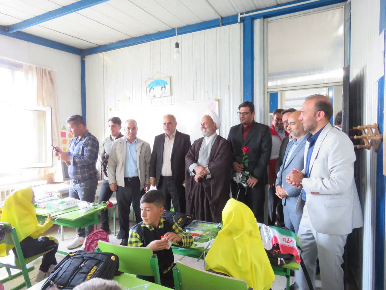 آئین بازگشایی مدارس با حضور فرماندار شهرستان ارومیه