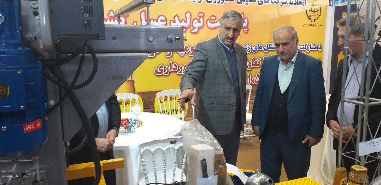 افتتاح ششمین رویداد ملی عصر امید در حوزه تخصصی غذا و فراسودمندها با حضور دکتر عماری فرماندار شهرستان ارومیه