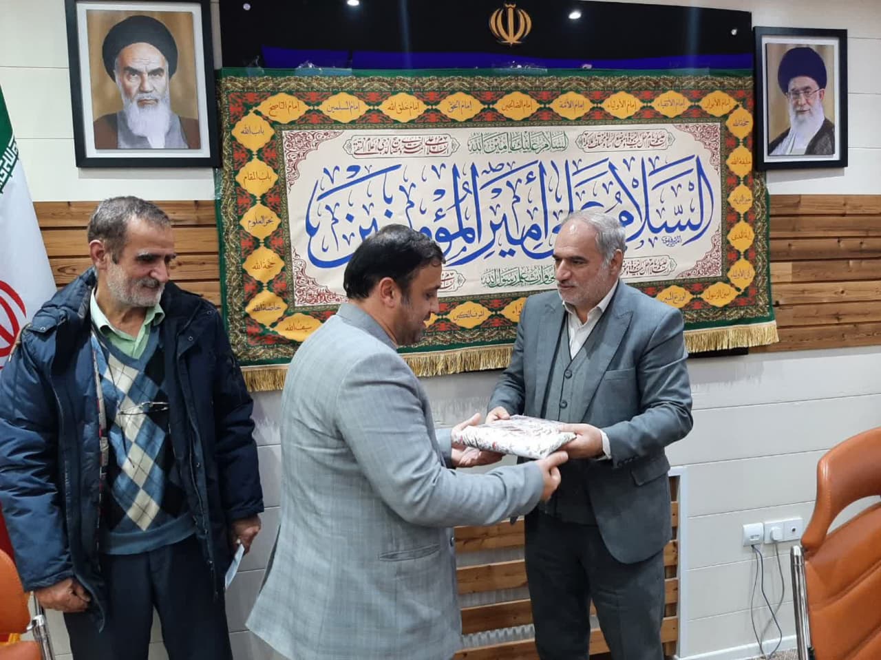 برگزاری مراسم گرامیداشت میلاد با سعادت حضرت علی علیه السلام در فرمانداری ارومیه