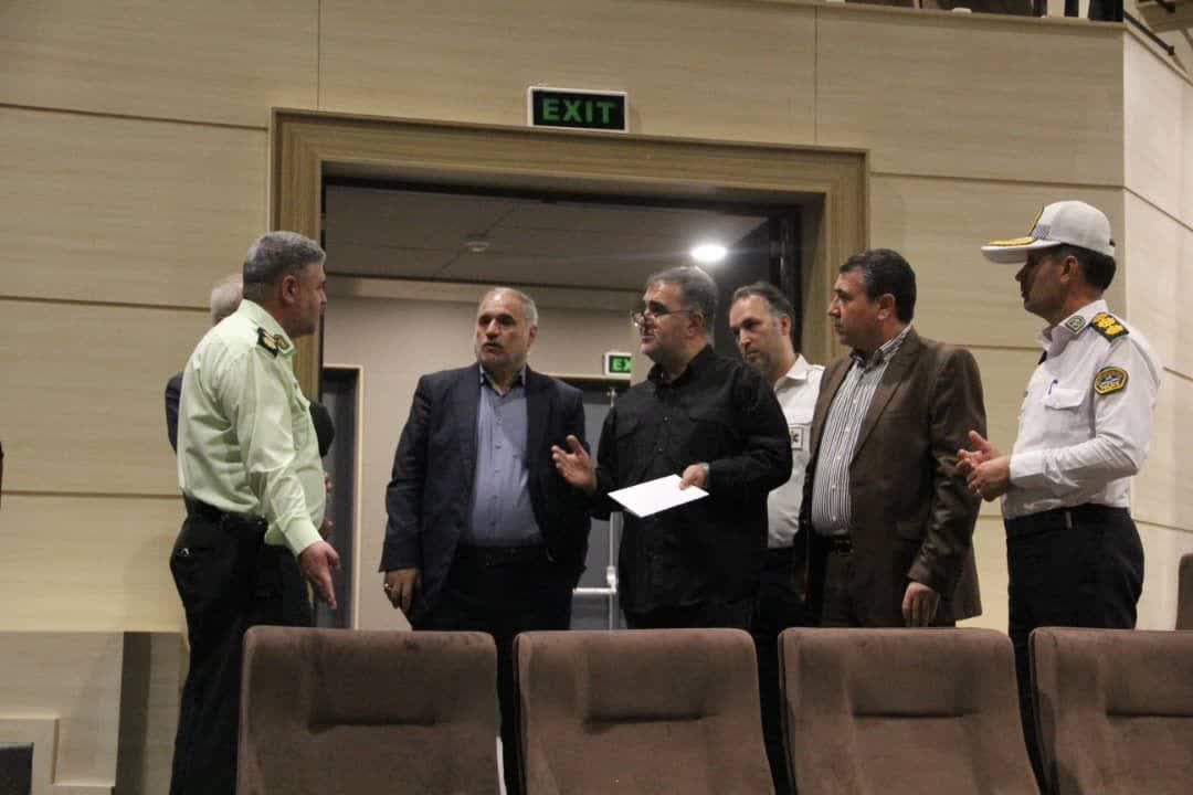 بازدید فرماندار ارومیه از محل برگزاری جشنواره ملی قرآن و عترت دانشجویان کشور