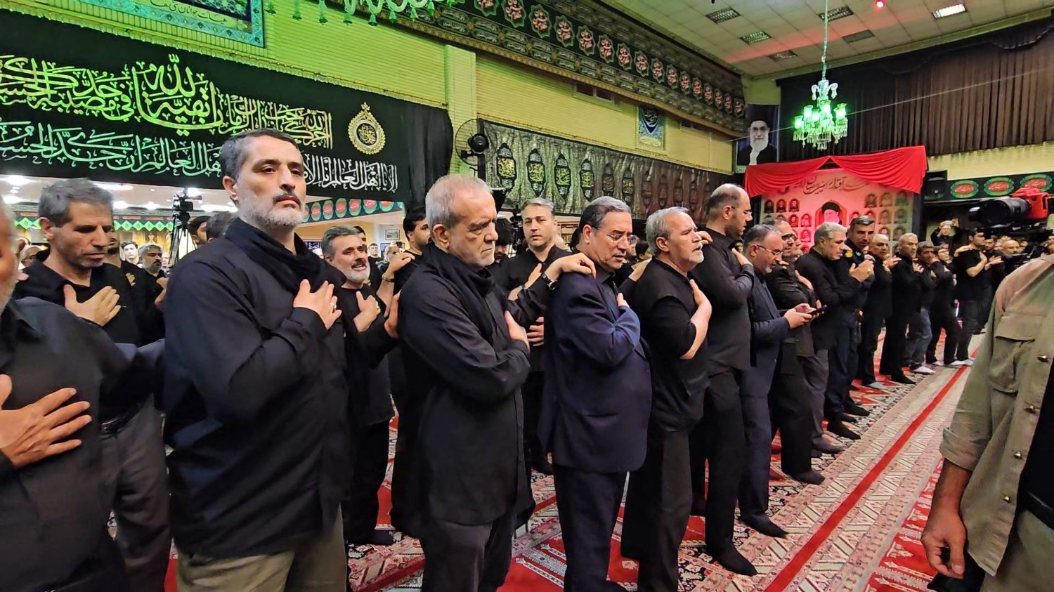 حضور رئیسجمهور در آیین شام غریبان حضرت اباعبدالله الحسین (ع) در ارومیه