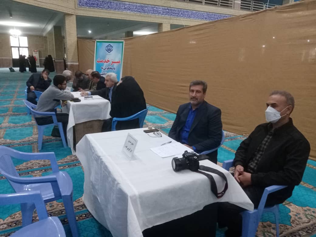 میز ارتباطات مردمی فرمانداری شهرستان ارومیه برگزار شد