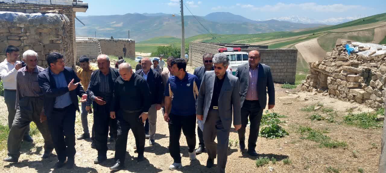 بازدید فرماندار ارومیه از روستای هوندوک + آلبوم تصویری