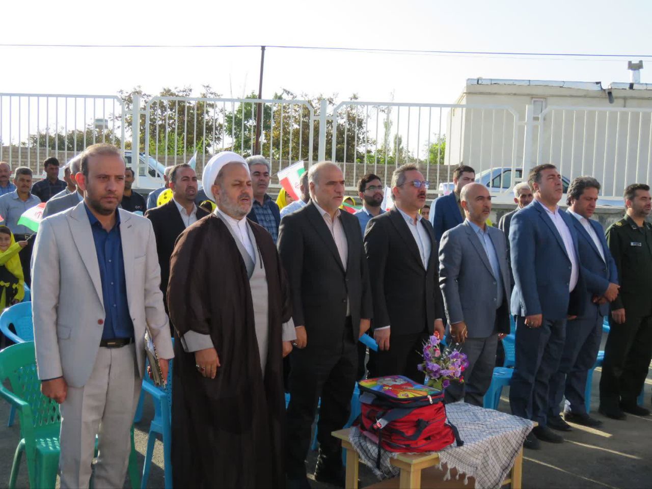 آئین بازگشایی مدارس با حضور فرماندار شهرستان ارومیه
