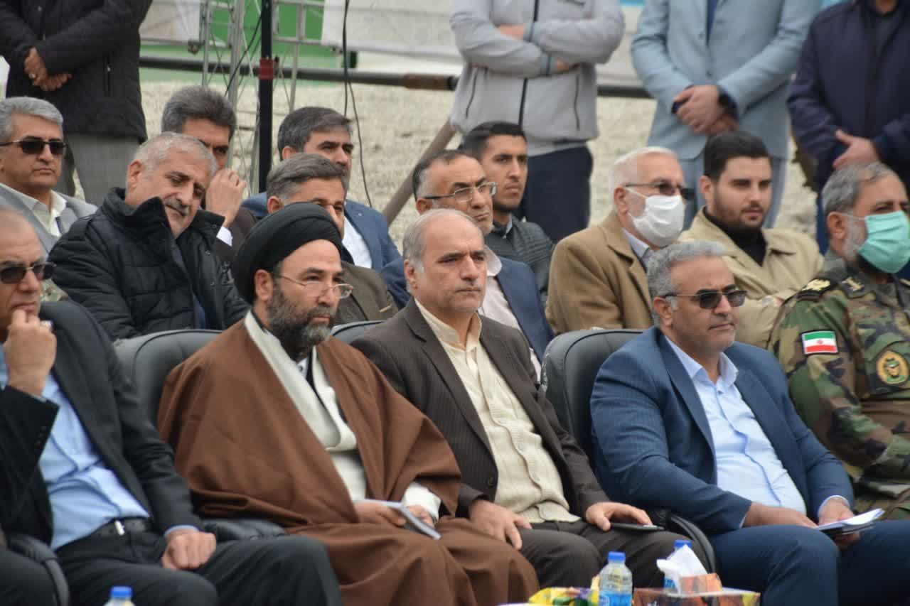 حضور فرماندار شهرستان ارومیه در آیین افتتاح پروژه زیر گذر غیر همسطح آذربایجان