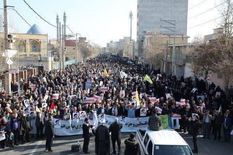 راهپیمـایـی جمعههای خشم در ارومیه برگزار شد