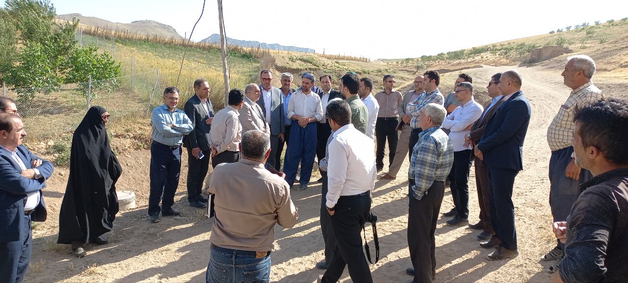 بازدید میدانی فرماندار شهرستان ارومیه از روستای قرنساء