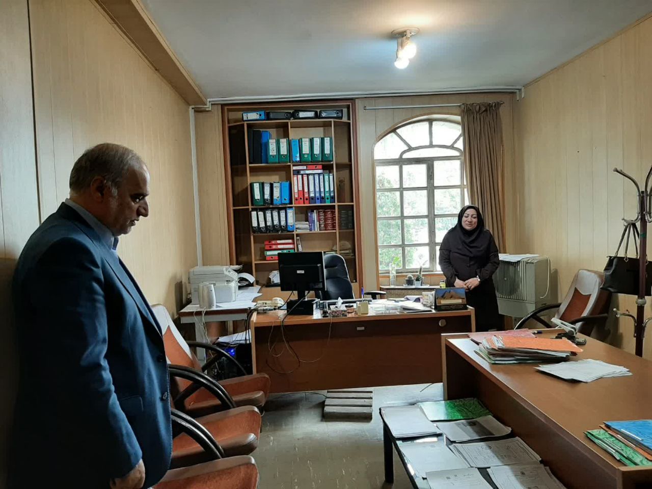 دیدار فرماندار ارومیه با کارمندان مجموعه فرمانداری شهرستان ارومیه
