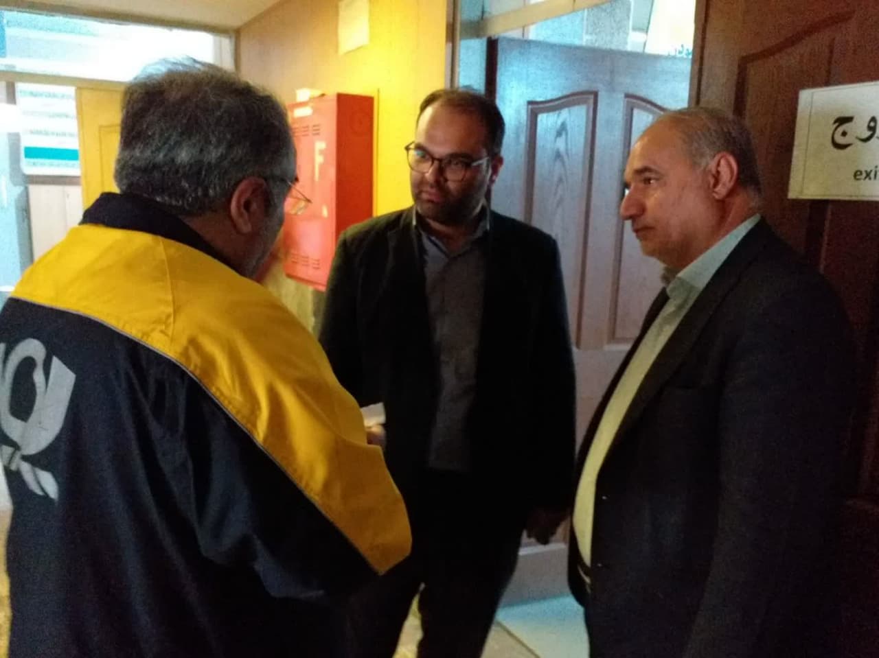 حضور فرماندار شهرستان در اداره پست ارومیه