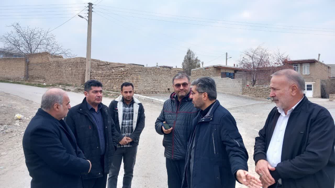 بازدید فرماندار شهرستان از روستاهای بخش مرکزی