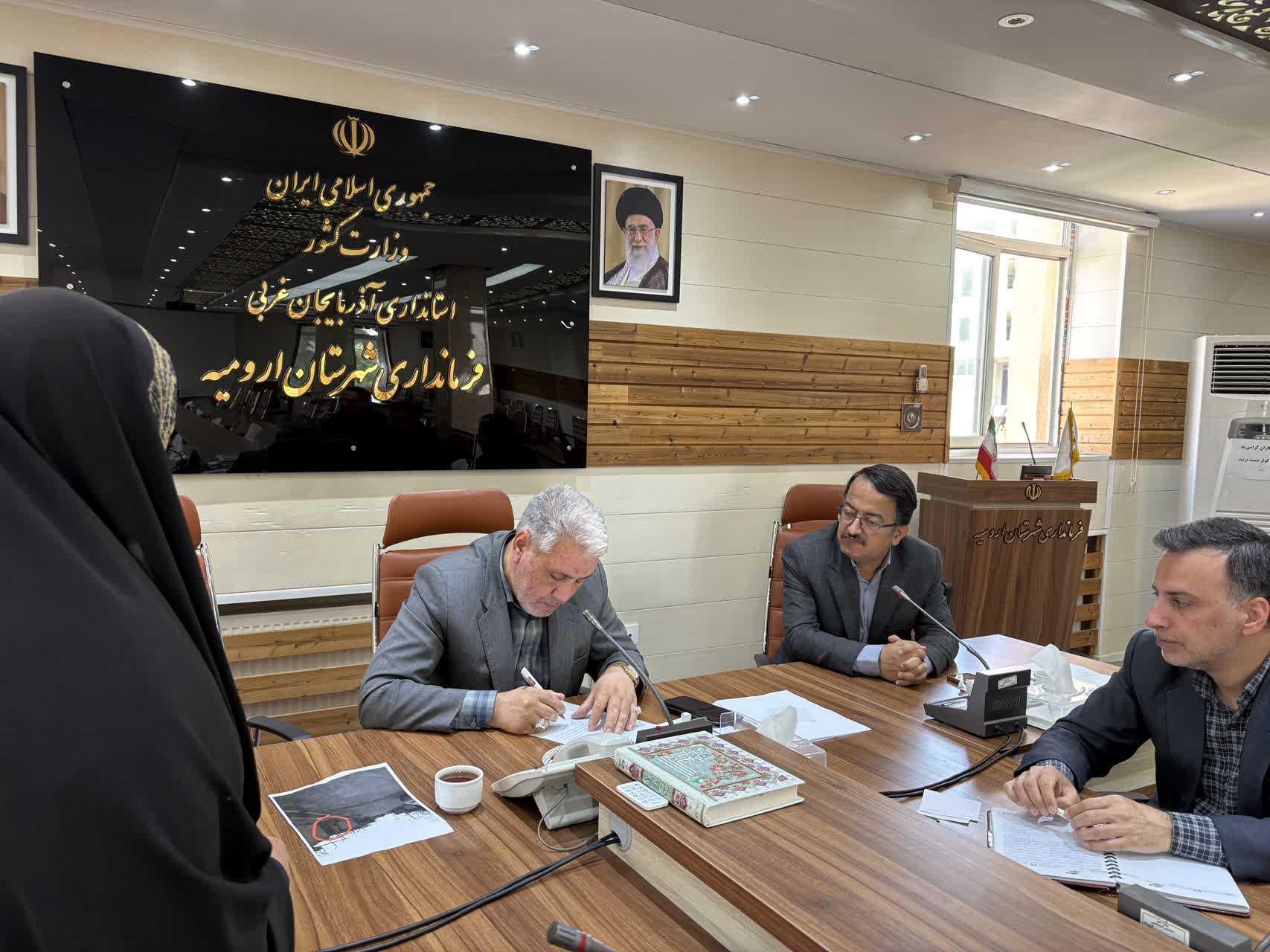 ملاقات مردمی فرمانداری ارومیه برگزار شد