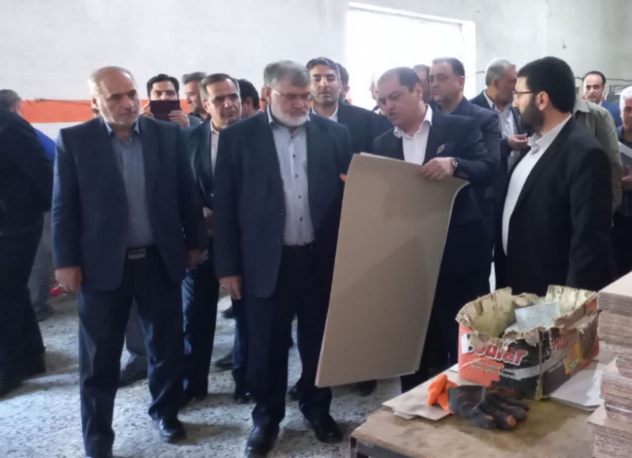 بازدید استاندار آذربایجان غربی از شرکت اروم پک