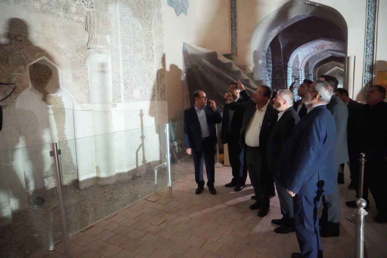 بازدید وزیر میراثفرهنگی از مسجد جامع ارومیه