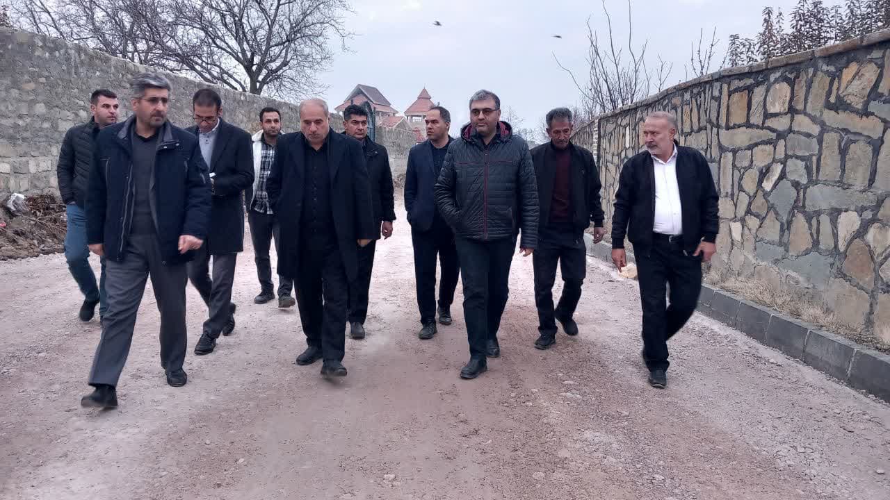 بازدید فرماندار شهرستان از روستاهای بخش مرکزی