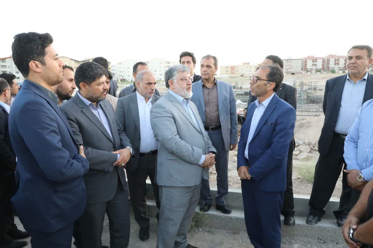 بازدید استاندار آذربایجانغربی از شهر جدید گلمان ارومیه