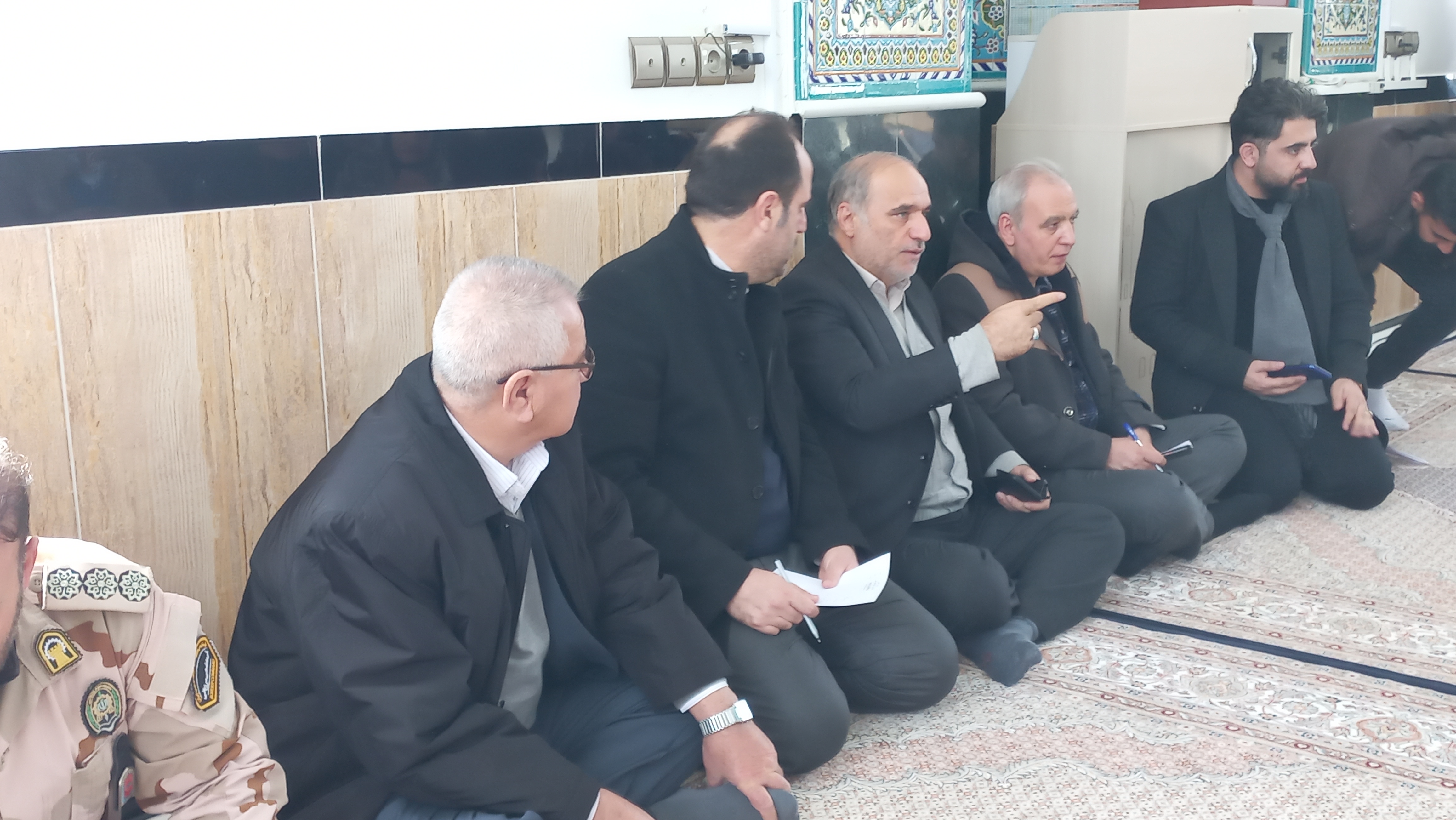 دیدار مردمی فرمانداری شهرستان ارومیه در بخش سیلوانا برگزار شد + عکس