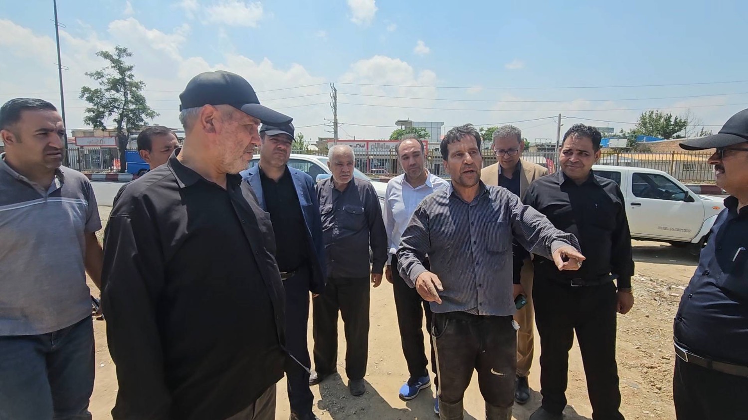 گزارش تصویری | بازدید میدانی فرماندار ارومیه از روستای قزل‌عاشق