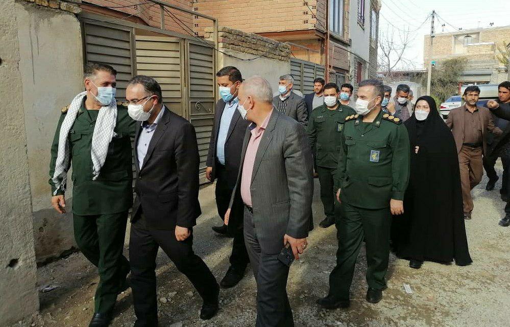 دیدار فرماندار ارومیه با خانواده های معزز شهدا به مناسبت هفته بسیج + تصاویر