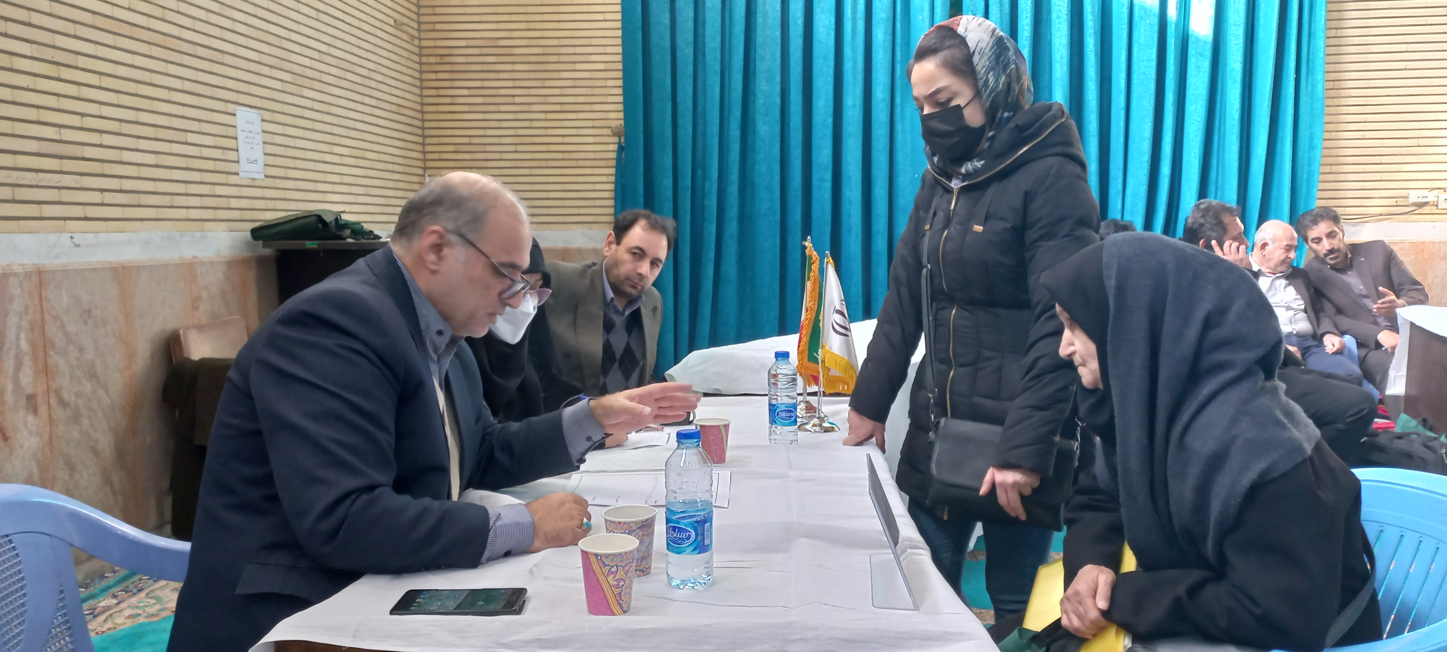 میز ارتباطات مردمی فرمانداری شهرستان ارومیه برگزار شد