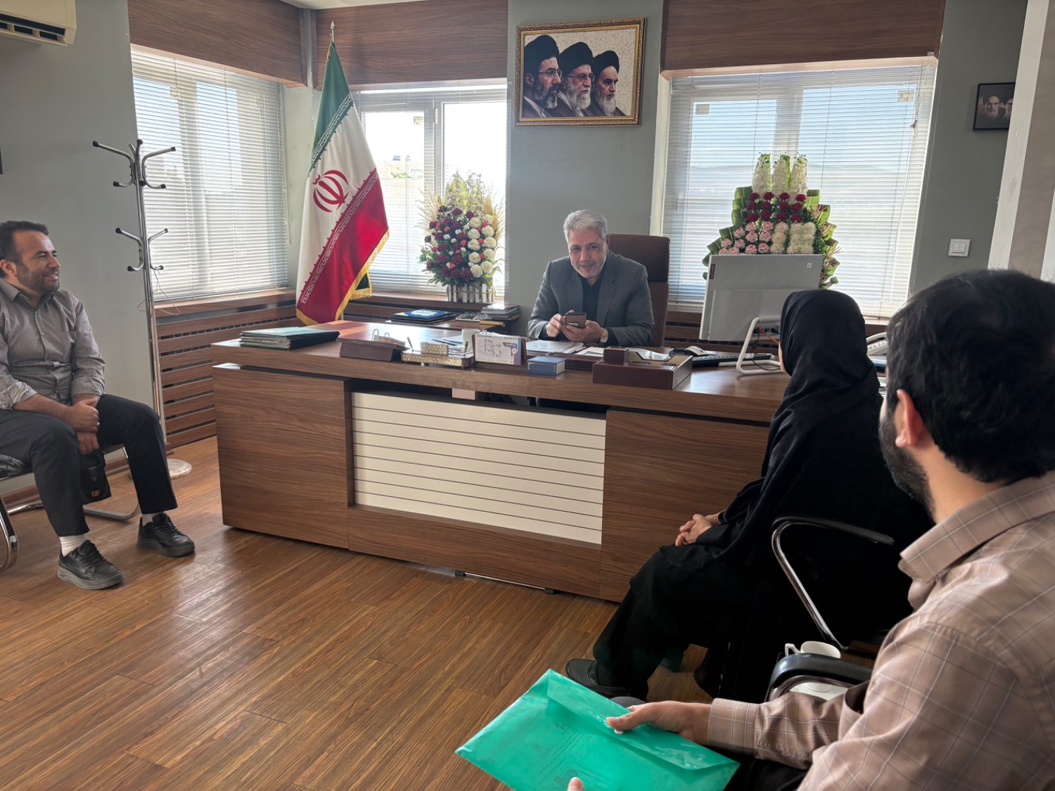 دیدار مردمی فرماندار ارومیه با شهروندان