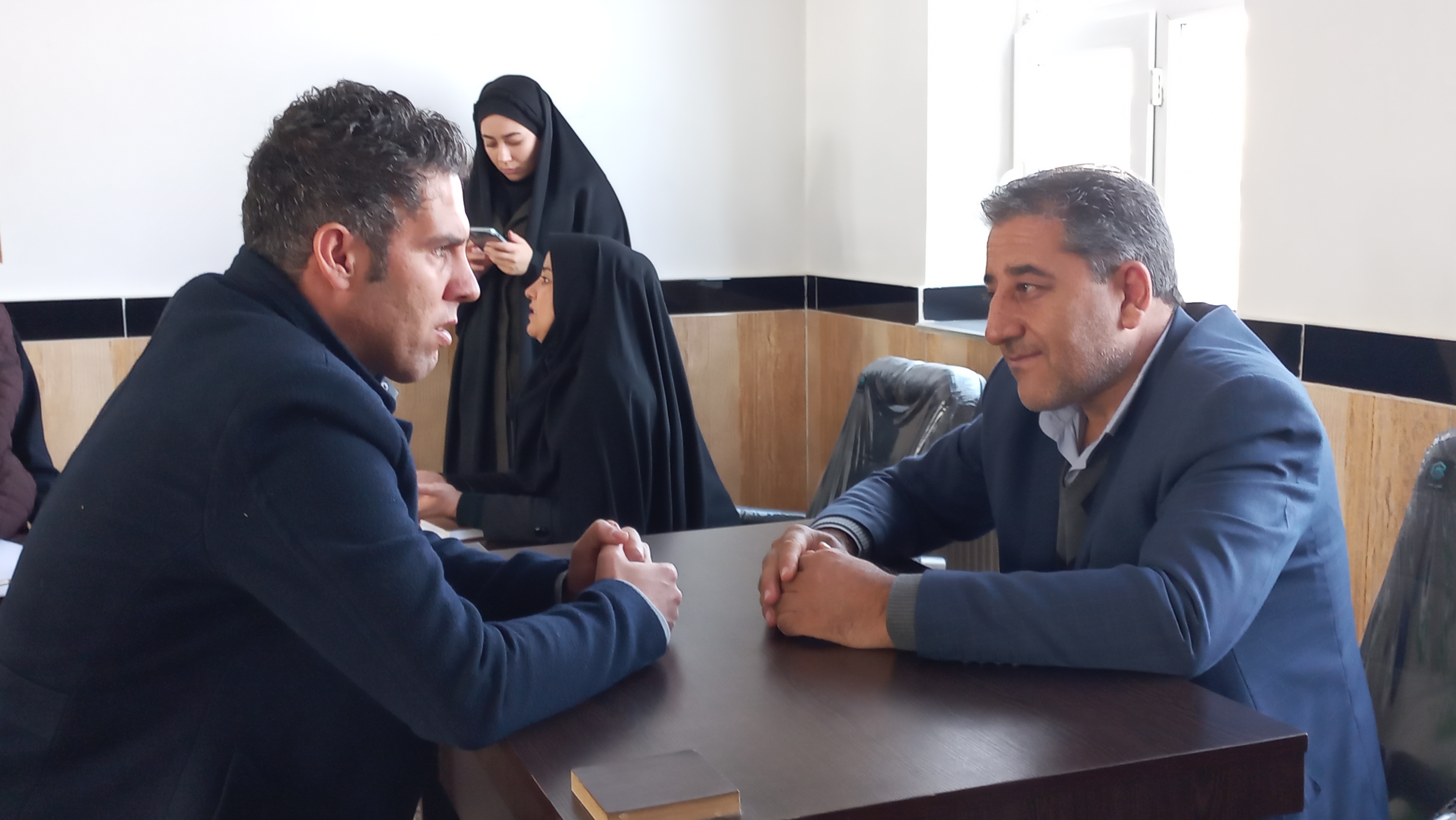 دیدار مردمی فرمانداری شهرستان ارومیه در بخش سیلوانا برگزار شد + عکس