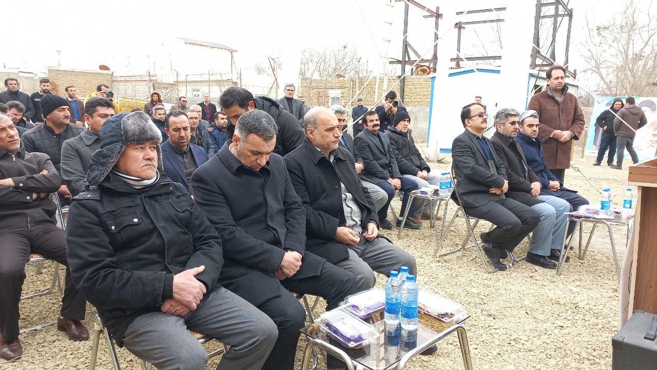 آئین افتتاح طرح تامین آب آشامیدنی روستاهای شهرک نصر و باراجوق ارومیه