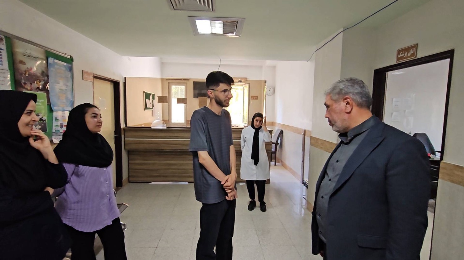 گزارش تصویری | بازدید فرماندار ارومیه از مرکز جامع سلامت روستای نازلو
