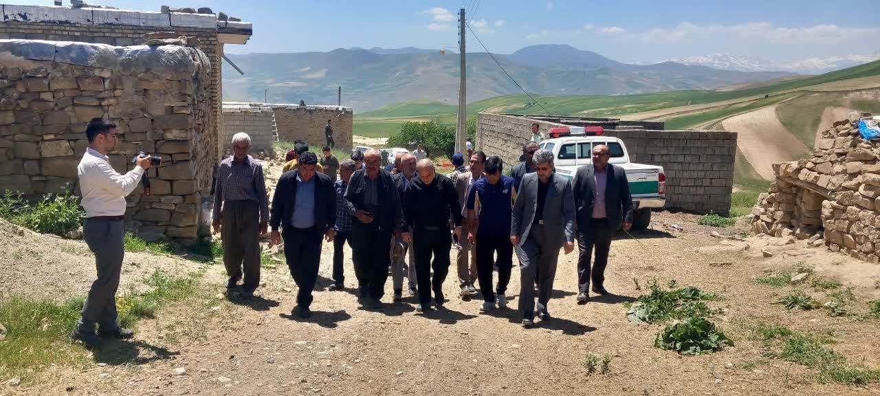 بازدید فرماندار ارومیه از روستای هوندوک + آلبوم تصویری