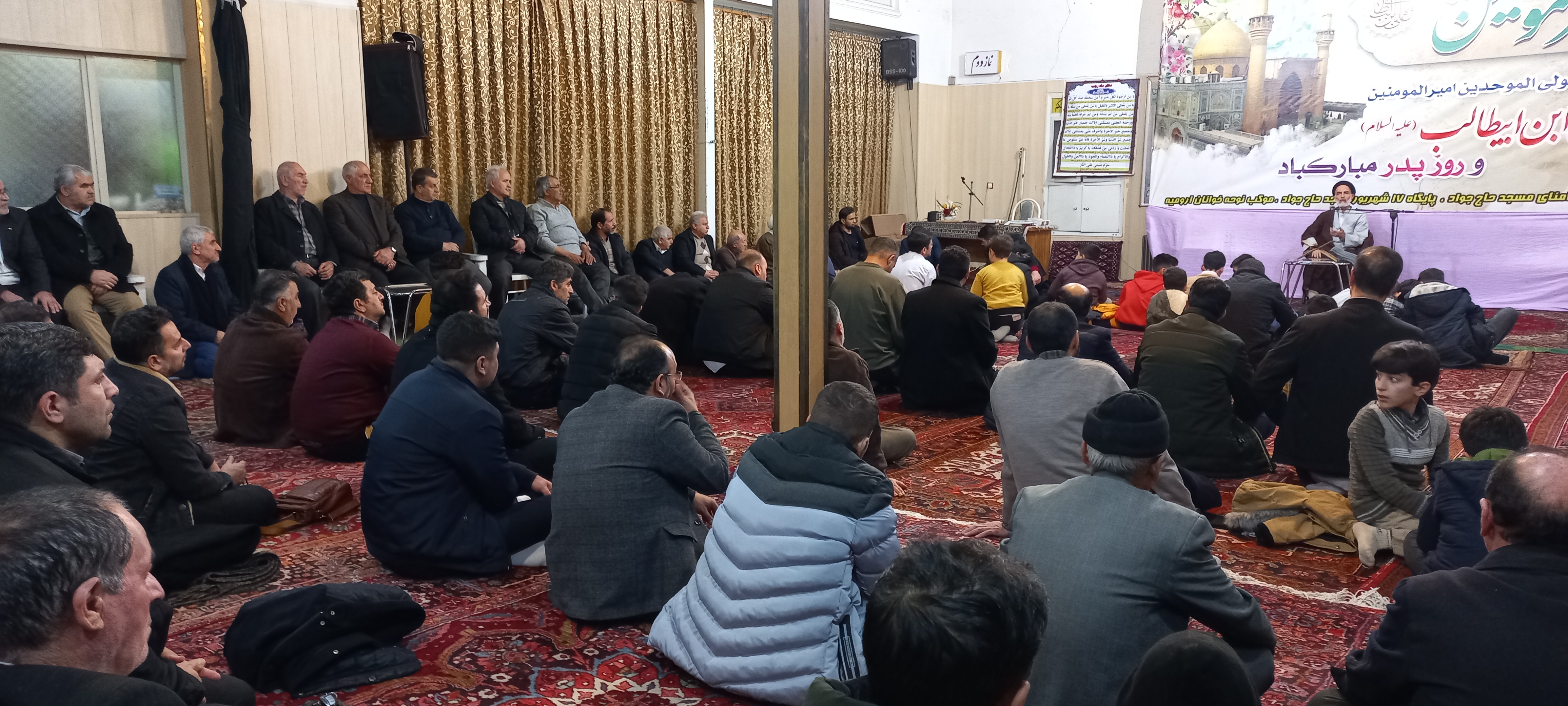 حضور فرماندار شهرستان ارومیه در مراسم گرامیداشت میلاد باسعادت حضرت علی علیه السلام