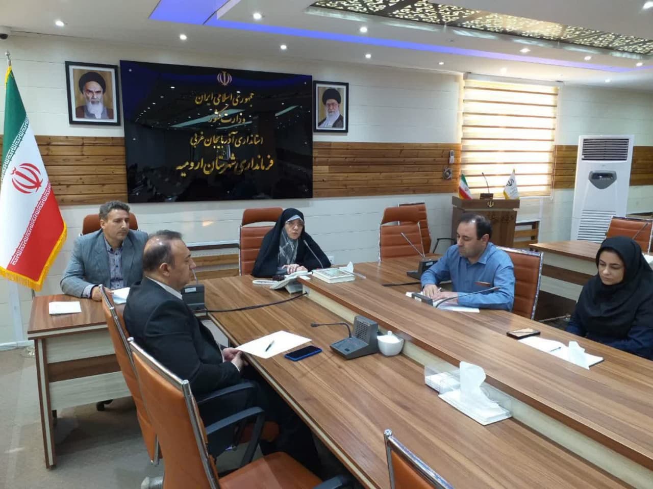برگزاری جلسه کارگروه اشتغال و سرمایه گذاری شهرستان ارومیه به ریاست دهقانی معاون برنامه ریزی و توسعه فرمانداری ارومیه