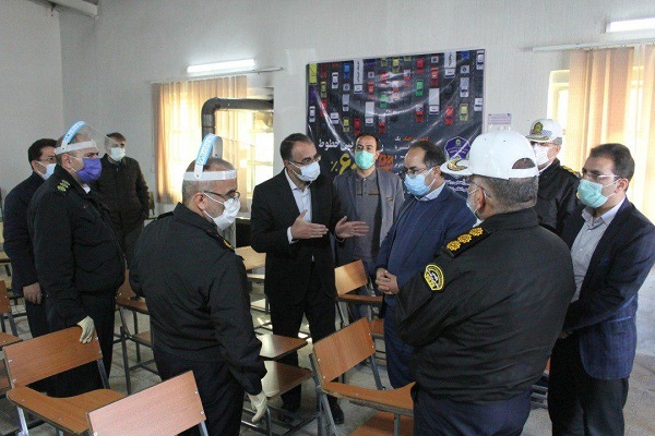 بازدید فرماندار ارومیه از مراکز تعویض پلاک و شهرک آزمایش + تصاویر