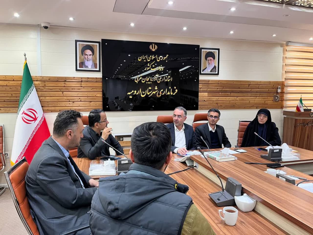 برگزاری دیدار مردمی فرماندار ارومیه با شهروندان