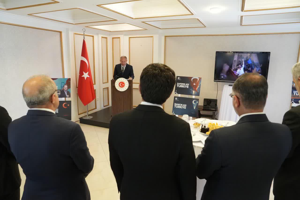 حضور سرپرست معاونت سیاسی و اجتماعی استانداری آذربایجانغربی در مراسم سالگرد کودتای 15 جولای ترکیه در ارومیه