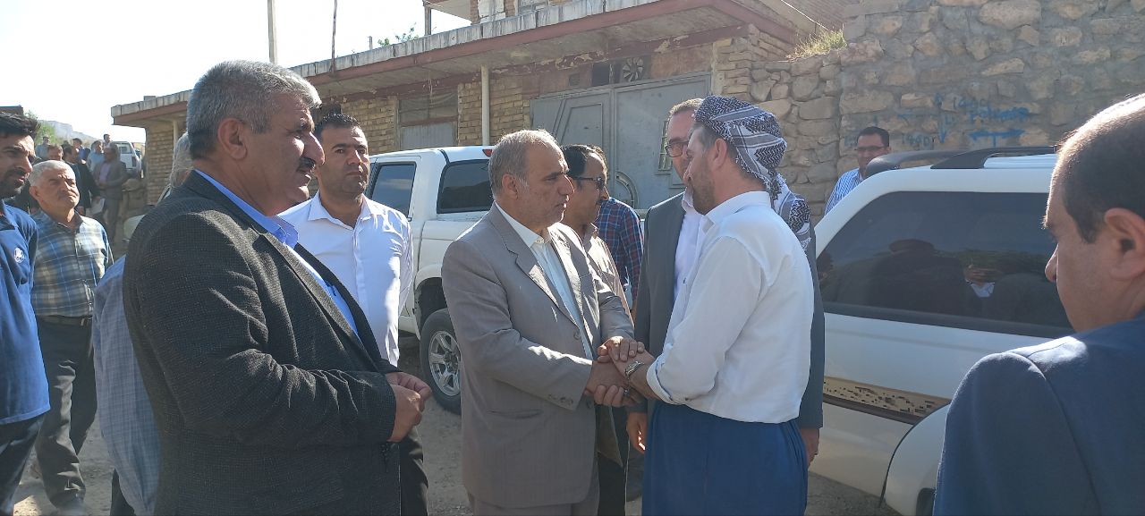 بازدید میدانی فرماندار شهرستان ارومیه از روستای قرنساء