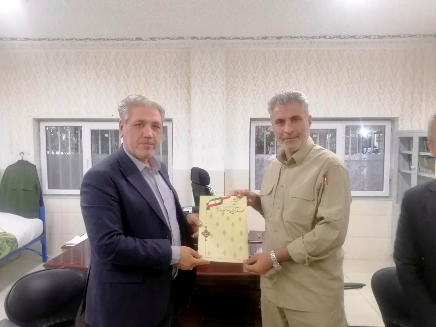 گزارش تصویری؛ دیدار فرماندار ارومیه با فرماندهان انتظامی و هنگ مرزی شهرستان