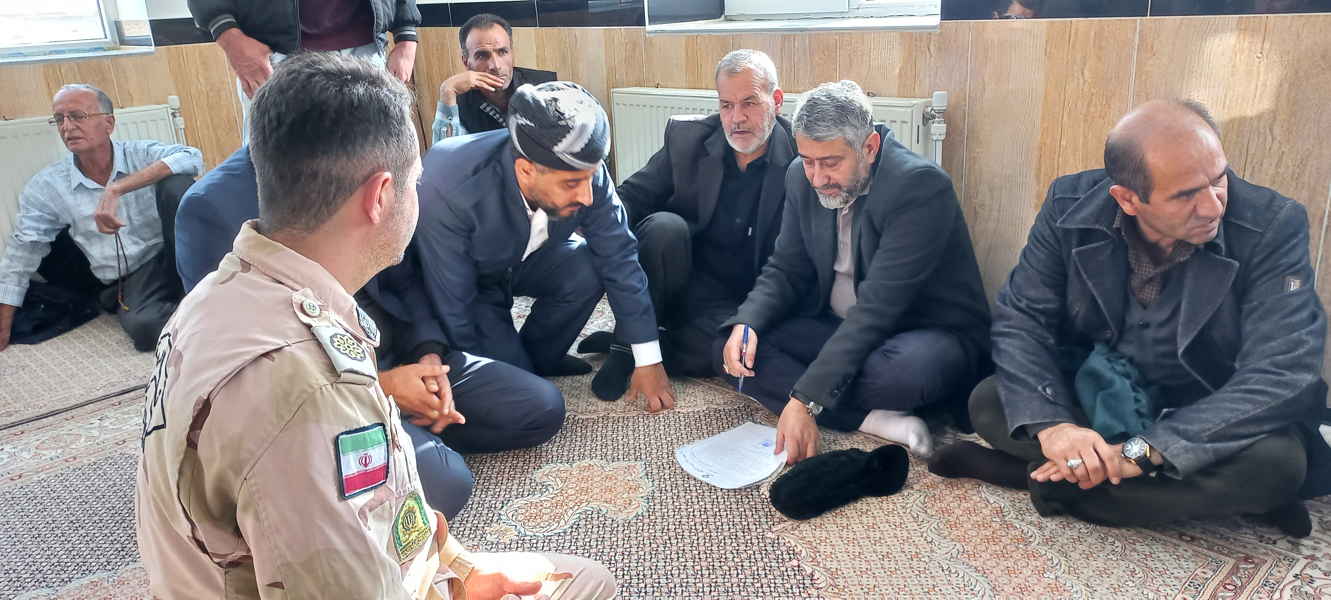 دیدار مردمی فرمانداری شهرستان ارومیه در بخش سیلوانا برگزار شد + عکس