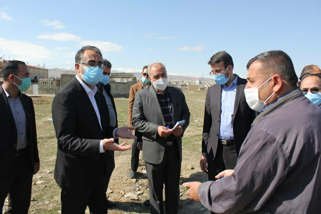 بازدید سرپرست فرمانداری ارومیه از مناطق محروم و کم برخوردار شهر + تصاویر