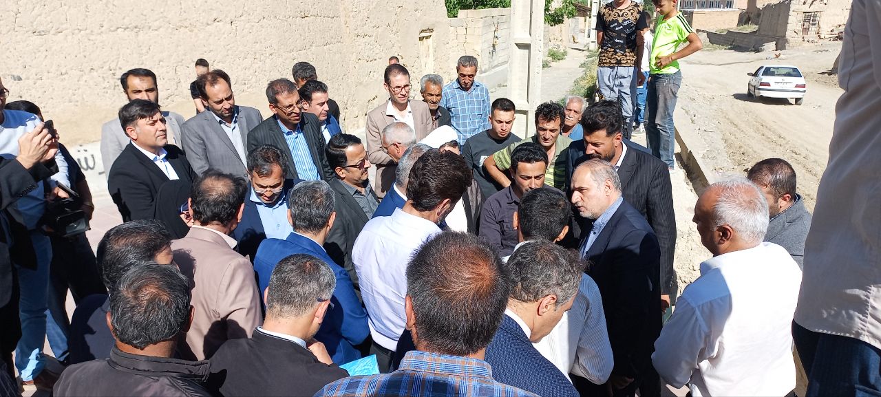 حضور فرماندار شهرستان ارومیه در بخش انزل