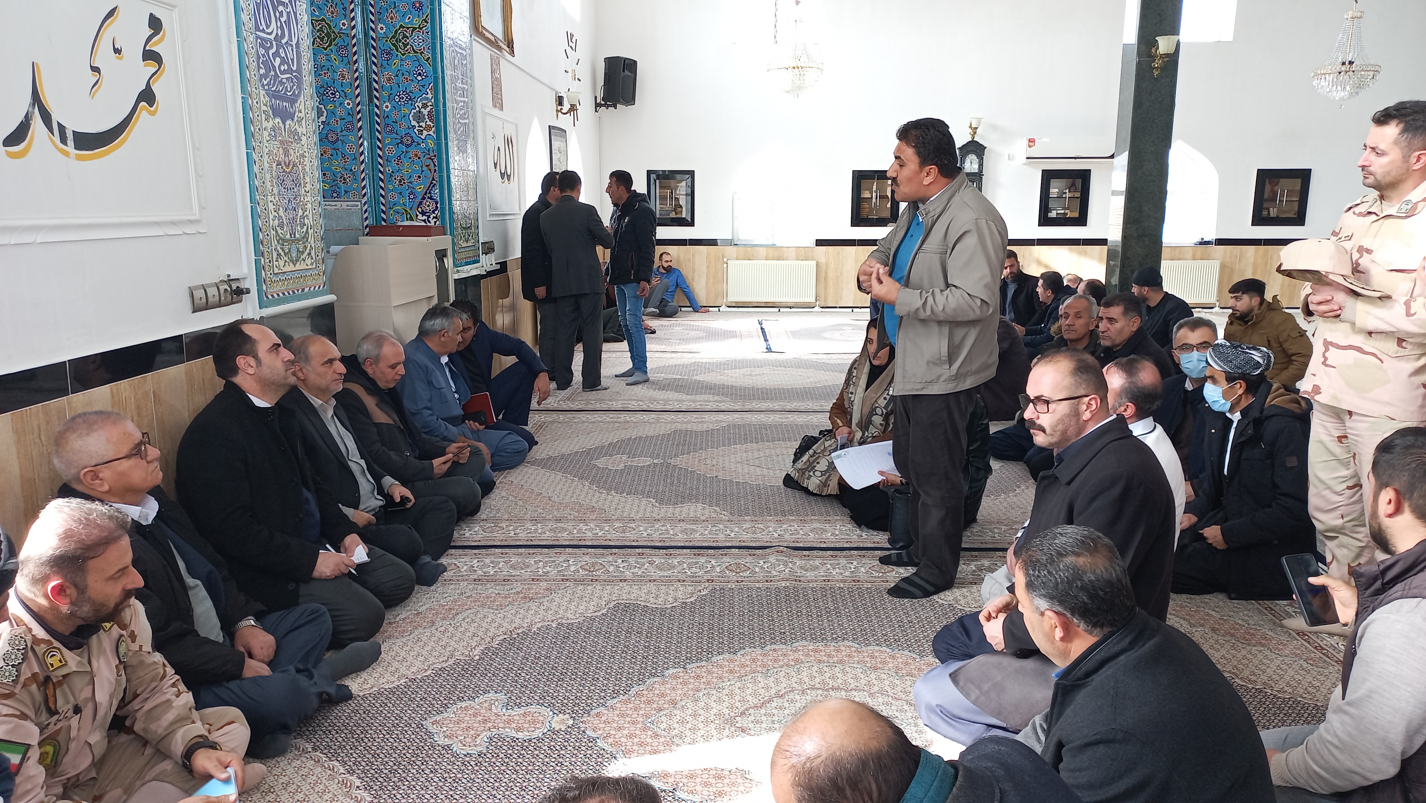 دیدار مردمی فرمانداری شهرستان ارومیه در بخش سیلوانا برگزار شد + عکس