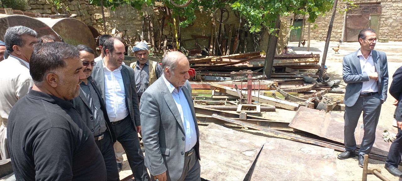 بازدید میدانی فرماندار شهرستان ارومیه از روستای سلیم بیگ
