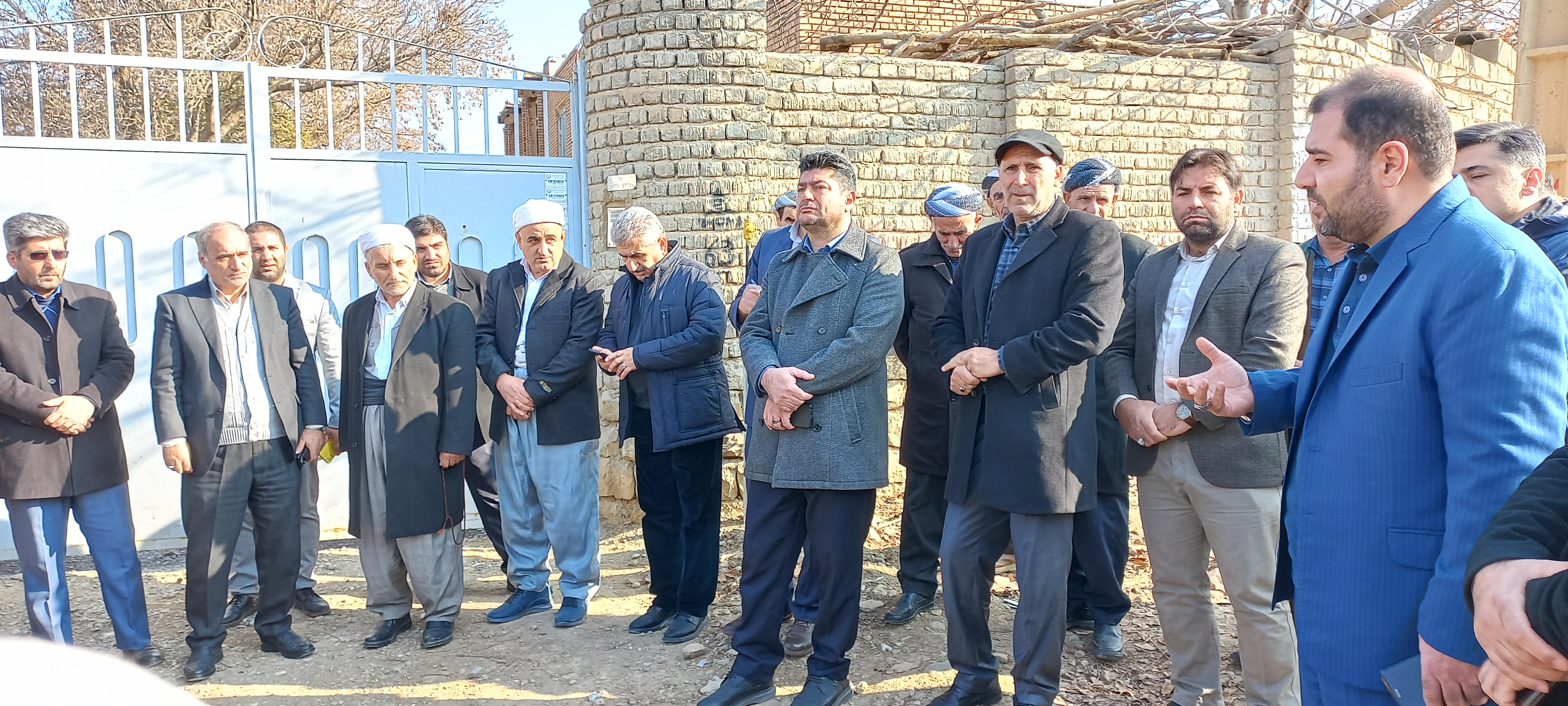 بازدید میدانی فرماندار شهرستان ارومیه از روستای ورمزیار