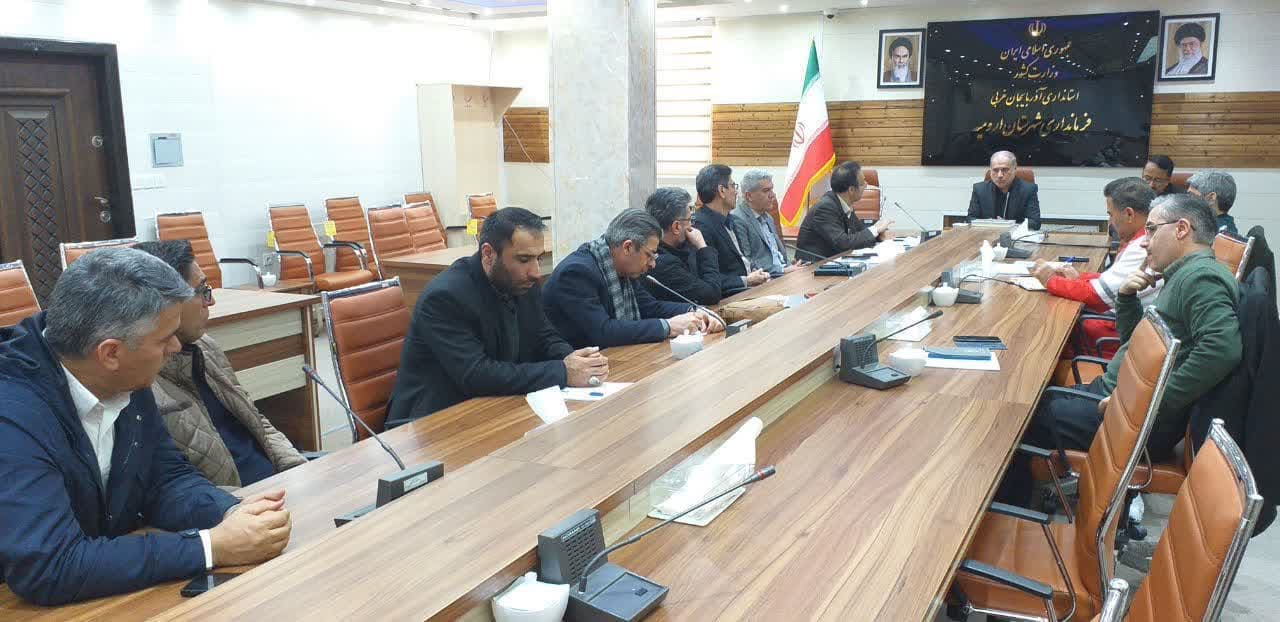 برگزاری جلسه ستاد مدیریت بحران شهرستان ارومیه