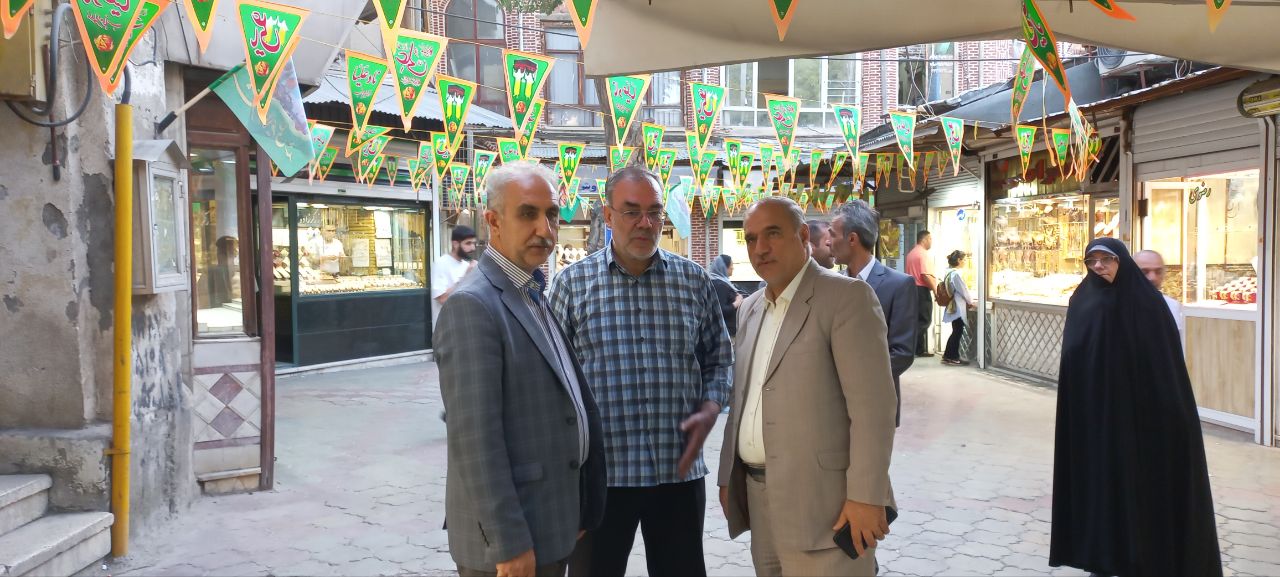 بازدید فرماندار شهرستان ارومیه از بازار تاریخی ارومیه