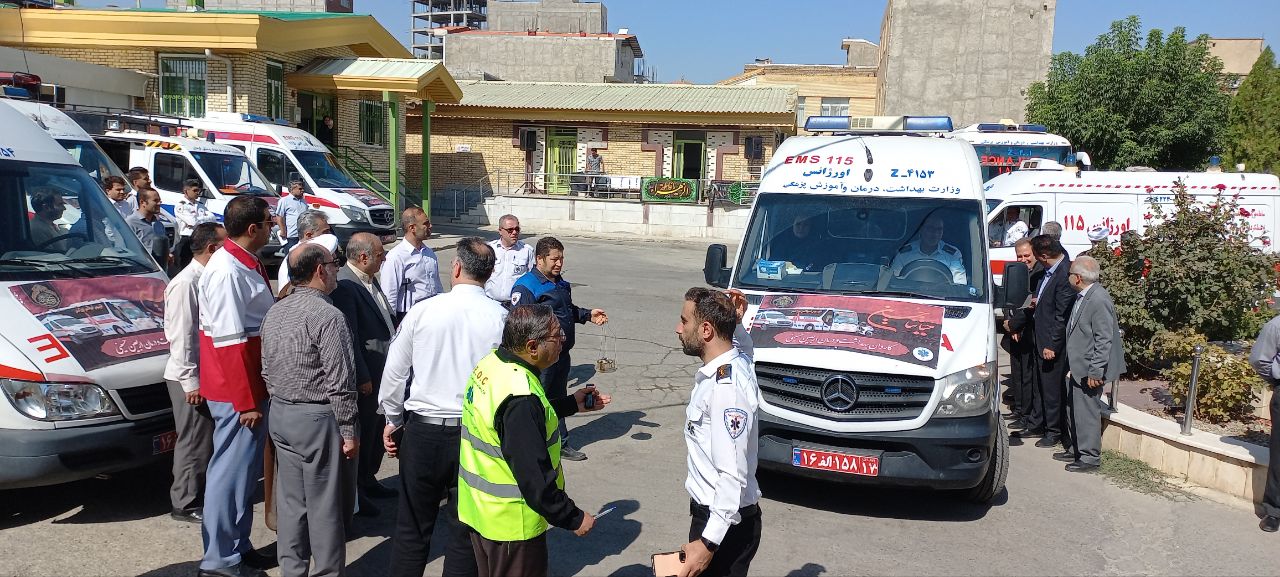 مراسم افتتاح پایگاه اورژانس بانوان استان با حضور فرماندار شهرستان ارومیه