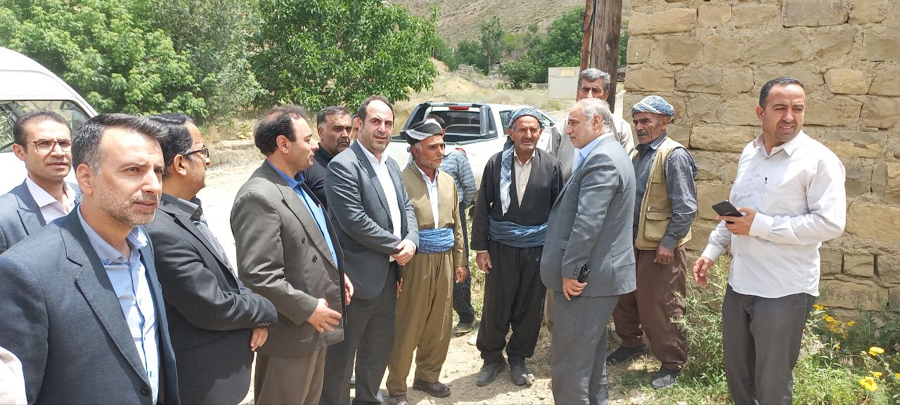 بازدید میدانی فرماندار شهرستان ارومیه از روستای سلیم بیگ