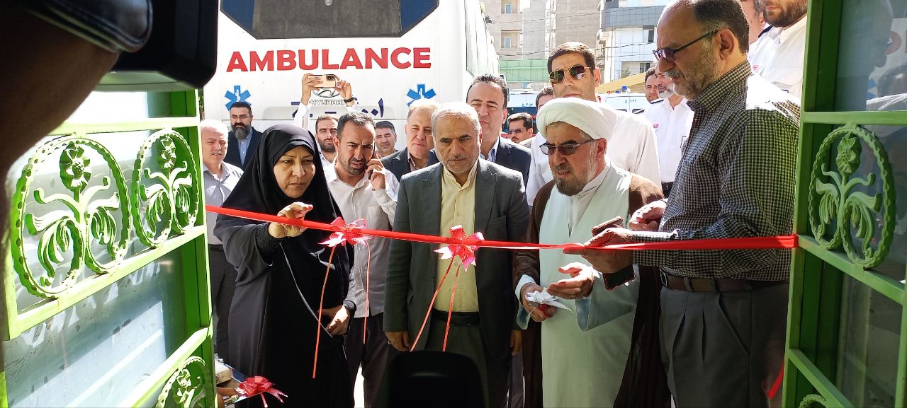 مراسم افتتاح پایگاه اورژانس بانوان استان با حضور فرماندار شهرستان ارومیه