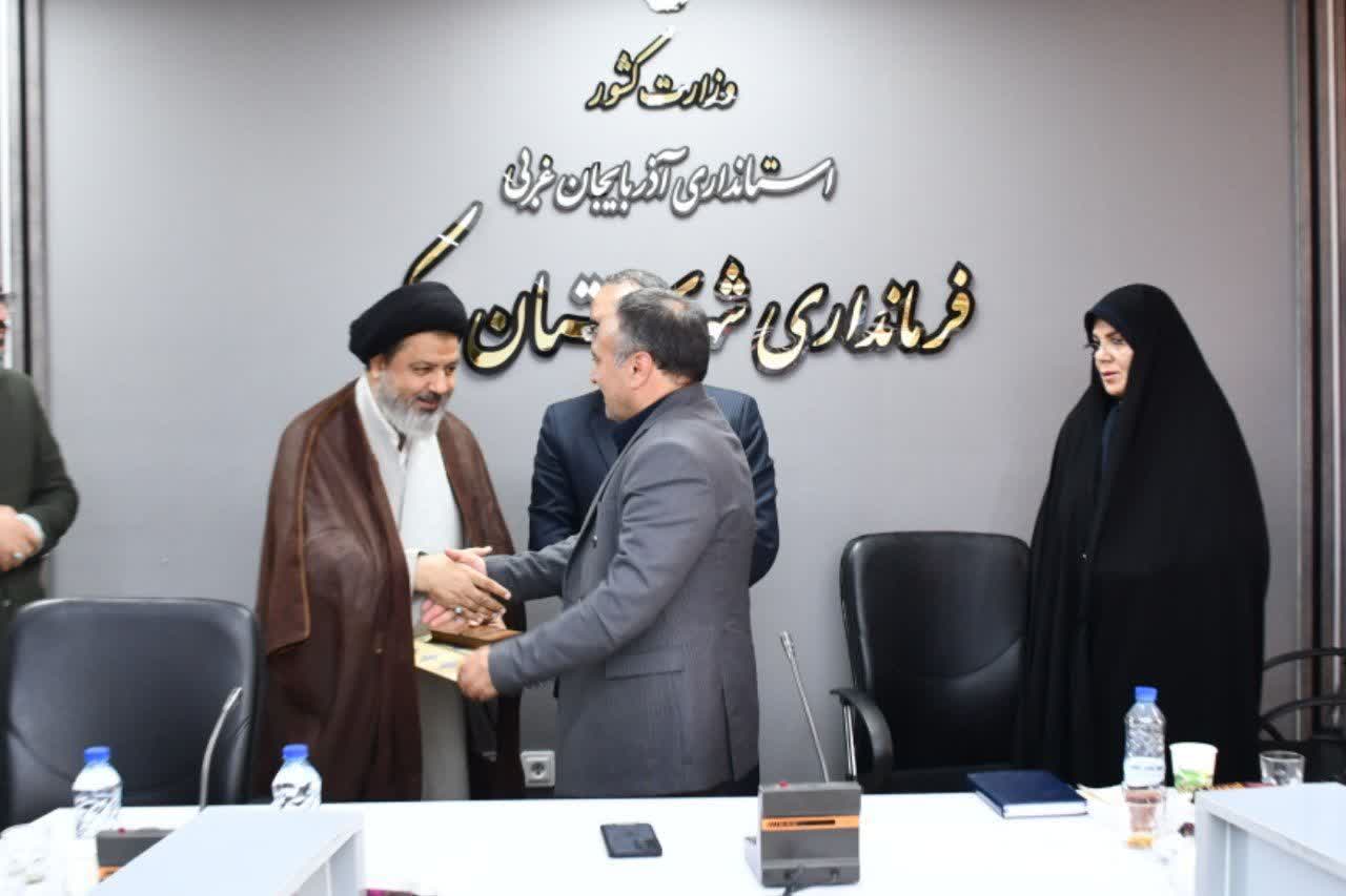 برگزاری آیین تکریم و معارفه فرماندار شهرستان ماکو