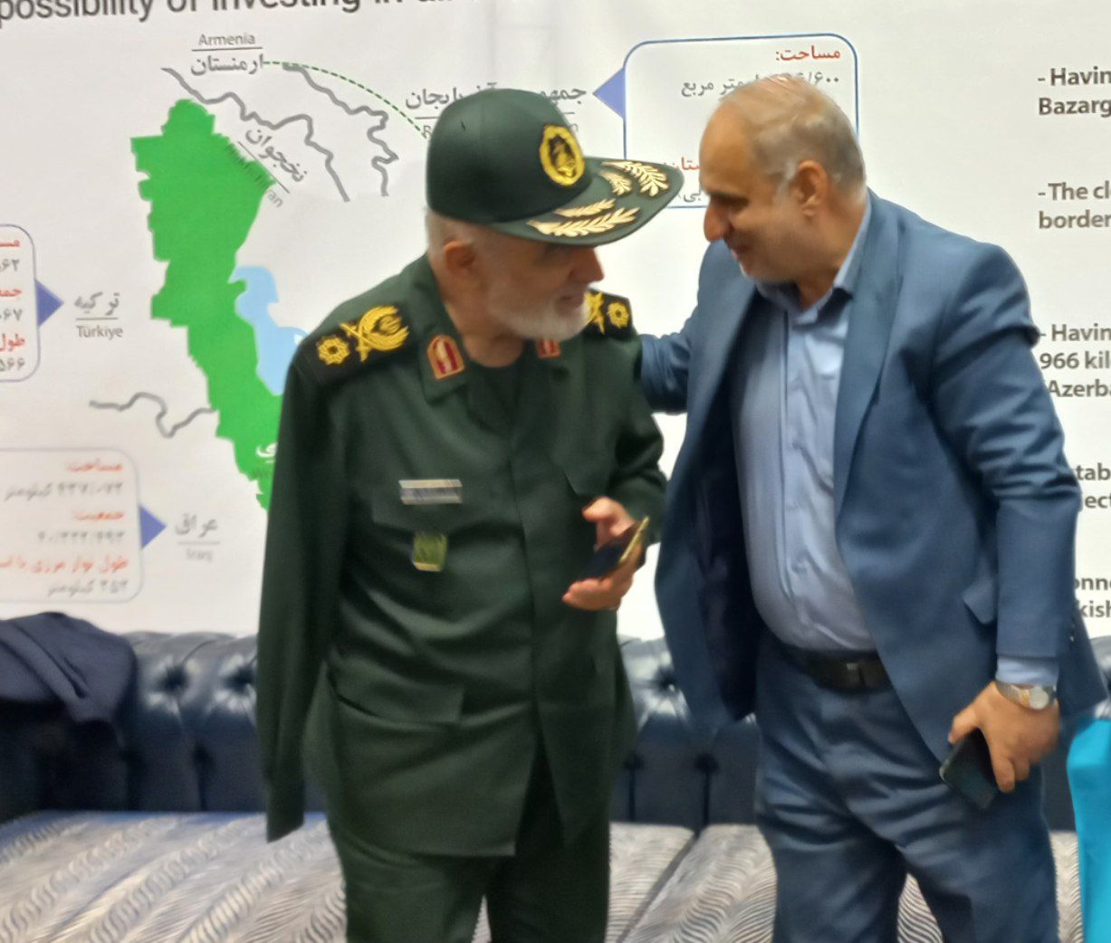دیدار فرماندار شهرستان ارومیه با مهمانان شرکت کننده درحاشیه سومین اجلاس منطقهای وحدت اسلامی