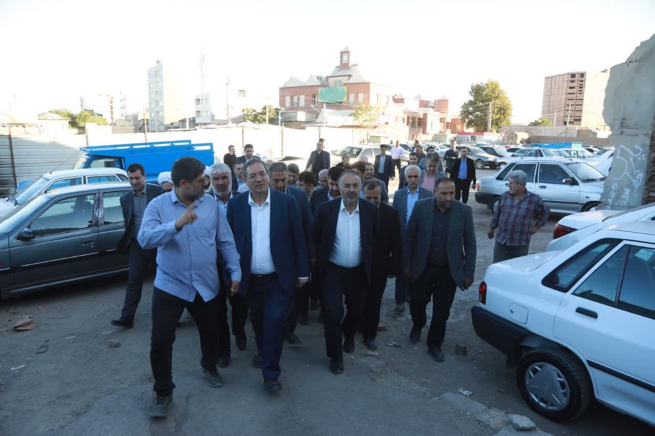 بازدید استاندار آذربایجانغربی از روند مرمت و احیای مسجد جامع ارومیه