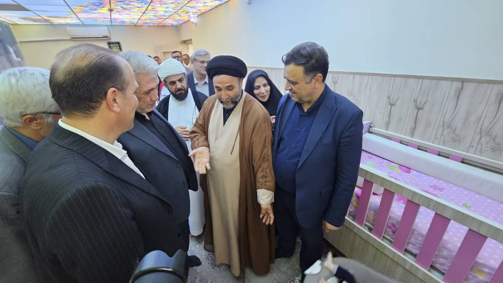 گزارش تصویری | فرماندار ارومیه در شیرخوارگاه مهر